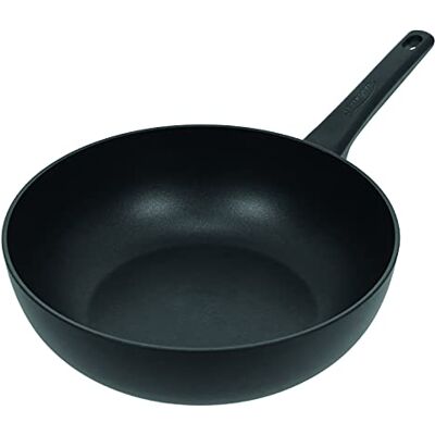 DEMEYERE Duraslide® Alu Classico 3 Inductie Wok voor inductie voor alle warmtebronnen, inclusief inductie, hoogwaardige wok met antiaanbaklaag, 5 jaar kwaliteitsgarantie, Ø 28 cm DEMEYERE Duraslide® Alu Classico 3 Inductie Wok voor inductie voor alle warmtebronnen, inclusief inductie, hoogwaardige wok met antiaanbaklaag, 5 jaar kwaliteitsgarantie, Ø 28 cm