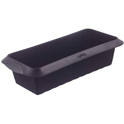 Lékué Classic Cakevorm, siliconen, zwart, 24 cm Lékué Classic Cakevorm, siliconen, zwart, 24 cm