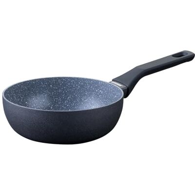 Fackelmann Cosmo Wokpan Ø 20 cm van geperst aluminium Excilon Keramische coating zonder PFAS Soft Touch Handreiniging Grijs Fackelmann Cosmo Wokpan Ø 20 cm van geperst aluminium Excilon Keramische coating zonder PFAS Soft Touch Handreiniging Grijs