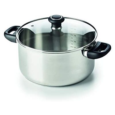 Beka -12031244 Polo kookpan + roestvrijstalen deksel 24 cm, grijs Beka -12031244 Polo kookpan + roestvrijstalen deksel 24 cm, grijs