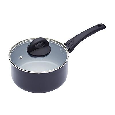 Master Class MasterClass Eco keramische pan met antiaanbaklaag, geschikt voor inductie, PTFE-vrij, PFOA- en BPA-vrij, 18 cm (7 inch) Master Class MasterClass Eco keramische pan met antiaanbaklaag, geschikt voor inductie, PTFE-vrij, PFOA- en BPA-vrij, 18 cm (7 inch)
