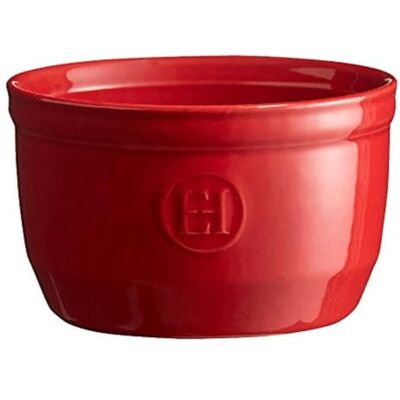 Emile Henry Eh341010 Le N°10 ovenschaal, keramiek, rood, 10,5 x 10,5 x 6 cm Emile Henry Eh341010 Le N°10 ovenschaal, keramiek, rood, 10,5 x 10,5 x 6 cm