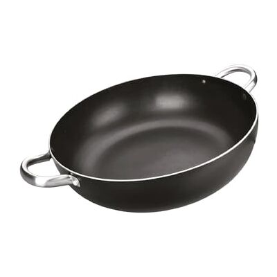 IBILI Honda pan met 2 i-chef handgrepen, 32 cm, aluminium, antiaanbaklaag, geschikt voor inductie IBILI Honda pan met 2 i-chef handgrepen, 32 cm, aluminium, antiaanbaklaag, geschikt voor inductie
