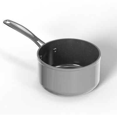 Nuwave Healthy Duralon 1,5 liter blauwe keramische pan met antiaanbaklaag, diamantdoordrenkt, krasbestendig, PFAS-vrij, vaatwasser- en ovenbestendig, inductieklaar en verwarmt Nuwave Healthy Duralon 1,5 liter blauwe keramische pan met antiaanbaklaag, diamantdoordrenkt, krasbestendig, PFAS-vrij, vaatwasser- en ovenbestendig, inductieklaar en verwarmt