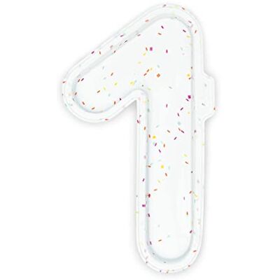 CÉCOA Set van 2 siliconen vormen voor laagcake, number cake, cijfers 1.. CÉCOA Set van 2 siliconen vormen voor laagcake, number cake, cijfers 1..