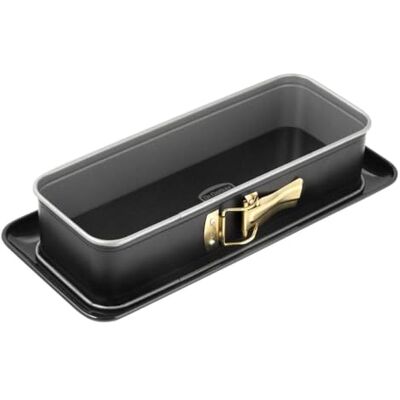 Dr. Oetker 1120 springvorm cake, rechthoekig, cake 30 cm, gebak, roestvrij staal, e-mail, teflon, zwart, 30 x 15 x 7 cm Dr. Oetker 1120 springvorm cake, rechthoekig, cake 30 cm, gebak, roestvrij staal, e-mail, teflon, zwart, 30 x 15 x 7 cm