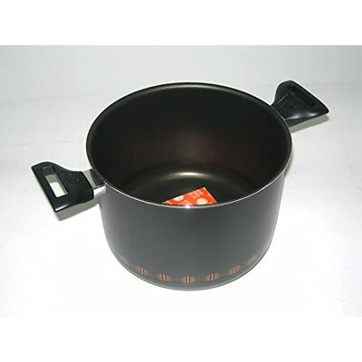 ALLUFLON Costanza Kookpan, anti-aanbaklaag, diameter 18 cm, aluminium, 3,5 l, zwart ALLUFLON Costanza Kookpan, anti-aanbaklaag, diameter 18 cm, aluminium, 3,5 l, zwart