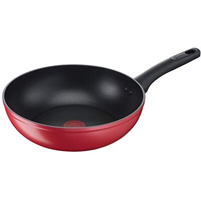 Lagostina Aluminium anti-aanbaklaag Ø 28 cm, inductie, gas en oven, met thermo-signaal kookindicator, titanium Easy-coating, ergonomische bakelietgreep Lagostina Aluminium anti-aanbaklaag Ø 28 cm, inductie, gas en oven, met thermo-signaal kookindicator, titanium Easy-coating, ergonomische bakelietgreep