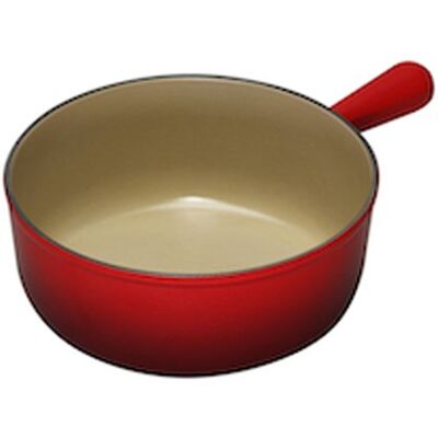 Le Creuset Caquelon van geëmailleerd gietijzer, Ø 22 cm, 2,6 liter, kers, 20007220602460 Le Creuset Caquelon van geëmailleerd gietijzer, Ø 22 cm, 2,6 liter, kers, 20007220602460