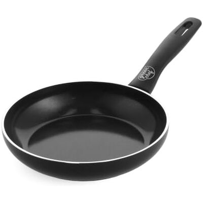 GreenChef Prime Poêle à frire 24 cm, Revêtement antiadhésif en céramique Thermolon sans PFAS, Compatible tous feux dont induction, Passe au four jusqu'à 160 °C, Compatible lave-vaisselle GreenChef Prime Poêle à frire 24 cm, Revêtement antiadhésif en céramique Thermolon sans PFAS, Compatible tous feux dont induction, Passe au four jusqu'à 160 °C, Compatible lave-vaisselle