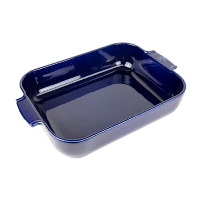 Peugeot Appolia 60039 ovenschaal, rechthoekig, met handvat, materiaal: keramiek, kleur: diepblauw, afmetingen (l x b x h): 40,5 x 27,2 x 8,3 cm, inhoud: ca. 4 liter Peugeot Appolia 60039 ovenschaal, rechthoekig, met handvat, materiaal: keramiek, kleur: diepblauw, afmetingen (l x b x h): 40,5 x 27,2 x 8,3 cm, inhoud: ca. 4 liter