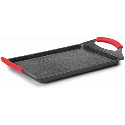LACOR 24135 grillplaat Lisa alu. Fu. 34 x 26 eco-piedr, zwart LACOR 24135 grillplaat Lisa alu. Fu. 34 x 26 eco-piedr, zwart