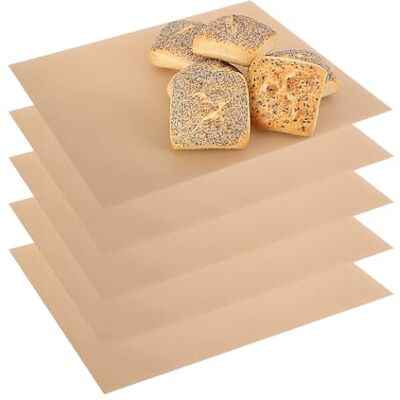 com-four ® 5 x herbruikbare bakbladen ovenvast tot 260 °C, op maat te snijden ovenfolie met antiaanbaklaag com-four ® 5 x herbruikbare bakbladen ovenvast tot 260 °C, op maat te snijden ovenfolie met antiaanbaklaag