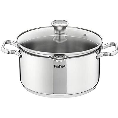 Tefal A70546 Duetto Kookpan, Roestvrij Staal Ø 24 cm, Geschikt Voor Inductie Tefal A70546 Duetto Kookpan, Roestvrij Staal Ø 24 cm, Geschikt Voor Inductie