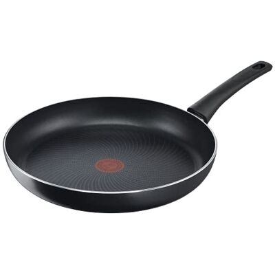Tefal C27808 Generous Cook Braadpan, 32 cm, met antiaanbaklaag, thermosignaal, thermo-smeltbodem voor alle soorten inductiekookplaten, diepe vorm, zwart Tefal C27808 Generous Cook Braadpan, 32 cm, met antiaanbaklaag, thermosignaal, thermo-smeltbodem voor alle soorten inductiekookplaten, diepe vorm, zwart