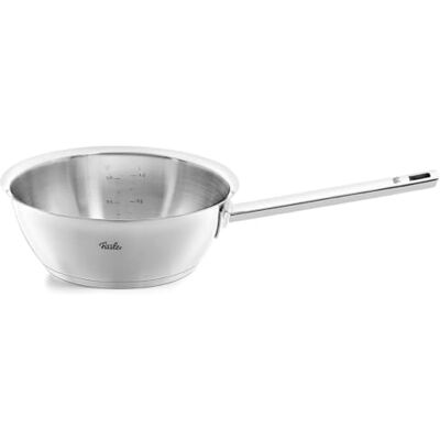 Fissler Original Profi Collection 084-148-20-100/0 stoofpan van roestvrij staal met schenkrand en binnenschaal, 1,9 l, Ø 20 cm, zilverkleurig Fissler Original Profi Collection 084-148-20-100/0 stoofpan van roestvrij staal met schenkrand en binnenschaal, 1,9 l, Ø 20 cm, zilverkleurig