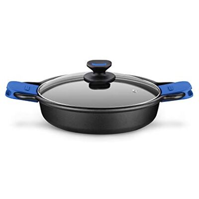 Monix Solid – kookpan onder 32 cm, gegoten aluminium met anti-aanbaklaag, Teflon innovaties, zonder PFOA, compatibel met alle warmtebronnen, incl. inductie Monix Solid – kookpan onder 32 cm, gegoten aluminium met anti-aanbaklaag, Teflon innovaties, zonder PFOA, compatibel met alle warmtebronnen, incl. inductie