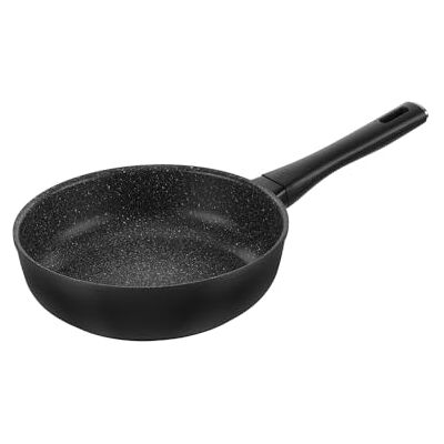 ZWILLING Marquina Plus Hoge pan, 24 cm, anti-aanbaklaag, voor alle warmtebronnen, inclusief inductie, zwart ZWILLING Marquina Plus Hoge pan, 24 cm, anti-aanbaklaag, voor alle warmtebronnen, inclusief inductie, zwart
