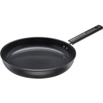 Fiskars Braadpan, Hard Face, diameter 30 cm, geschikt voor alle warmtebronnen, antiaanbaklaag, krasbestendig, aluminium/kunststof, zwart, 1075521 Fiskars Braadpan, Hard Face, diameter 30 cm, geschikt voor alle warmtebronnen, antiaanbaklaag, krasbestendig, aluminium/kunststof, zwart, 1075521