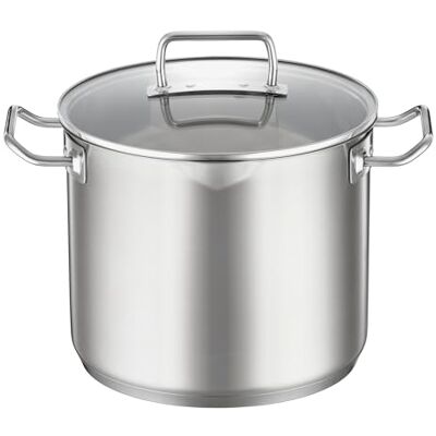 RÖSLE EXPERTISO Universele pan voor groenten en soep van roestvrij staal 18/10, 24 cm, glazen deksel, binnenschaal, geschikt voor inductie, vaatwasmachinebestendig, zilver RÖSLE EXPERTISO Universele pan voor groenten en soep van roestvrij staal 18/10, 24 cm, glazen deksel, binnenschaal, geschikt voor inductie, vaatwasmachinebestendig, zilver