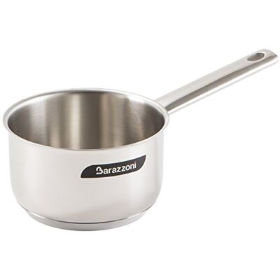 Barazzoni Chef Line Steelpan, lange handgreep, cm, 14, staal Barazzoni Chef Line Steelpan, lange handgreep, cm, 14, staal