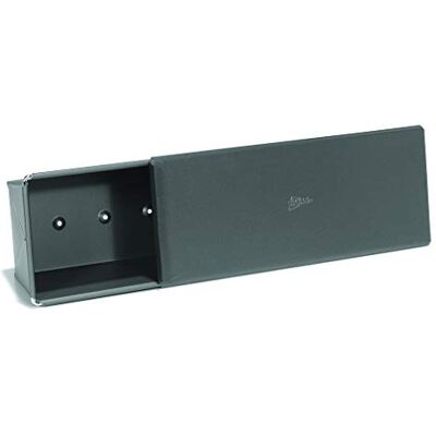 patisse 02946 broodvorm, gecoat staal, anti-aanbaklaag, met deksel, 30 cm, antraciet, N/C patisse 02946 broodvorm, gecoat staal, anti-aanbaklaag, met deksel, 30 cm, antraciet, N/C