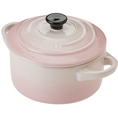 Le Creuset Mini-braadpan van keramiek, rond, 250 ml, Shell Pink, 71901107770100 Le Creuset Mini-braadpan van keramiek, rond, 250 ml, Shell Pink, 71901107770100