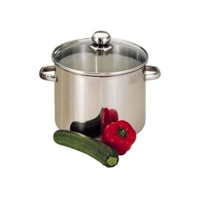Baumalu 342653 Kookpan voor catering, met deksel, 11 l, diameter 26 cm, roestvrij staal Baumalu 342653 Kookpan voor catering, met deksel, 11 l, diameter 26 cm, roestvrij staal