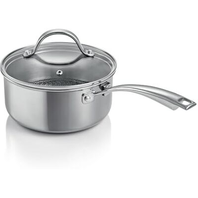 Tescoma 780582 steelpan met 1 handvat met deksel, ø 18 cm, inhoud 2 liter, SteelCRAFT lijn Tescoma 780582 steelpan met 1 handvat met deksel, ø 18 cm, inhoud 2 liter, SteelCRAFT lijn