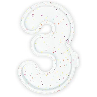 CÉCOA • Set van 2 siliconen vormen • Layer Cake & Number Cake • Nummer 3 • Anti-aanbaklaag & Gemakkelijk te verwijderen • Creatief gebak & Verjaardagen CÉCOA • Set van 2 siliconen vormen • Layer Cake & Number Cake • Nummer 3 • Anti-aanbaklaag & Gemakkelijk te verwijderen • Creatief gebak & Verjaardagen