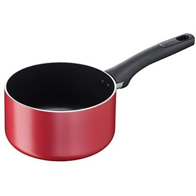 Lagostina Mediterrane keuken braadpan met antiaanbaklaag van aluminium, Ø 18 cm, met thermo-signaal, ergonomische handgreep van bakeliet Lagostina Mediterrane keuken braadpan met antiaanbaklaag van aluminium, Ø 18 cm, met thermo-signaal, ergonomische handgreep van bakeliet
