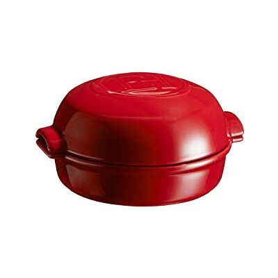 Emile Henry EH349517 Cheese Baker Pan om kaas te koken, keramiek, rood (Rouge Grand Cru), 0,55 liter Emile Henry EH349517 Cheese Baker Pan om kaas te koken, keramiek, rood (Rouge Grand Cru), 0,55 liter