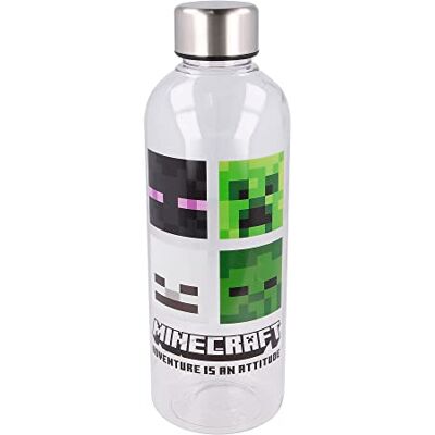 Stor bouteille en verre MINECRAFT 850 ml 436, Noir, Vert Stor bouteille en verre MINECRAFT 850 ml 436, Noir, Vert