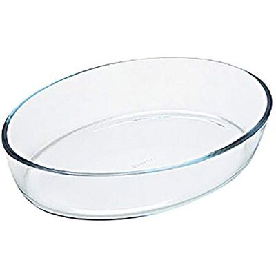Pyrex 1041030 Essentials ovenschaal, ovaal, glas, 39 x 27 x 6 cm Pyrex 1041030 Essentials ovenschaal, ovaal, glas, 39 x 27 x 6 cm