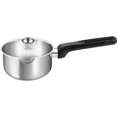 Tescoma 730944 steelpan met 1 steel met uitloop aan beide zijden, Ø 14 cm, 1,0 l, BRAVA lijn Tescoma 730944 steelpan met 1 steel met uitloop aan beide zijden, Ø 14 cm, 1,0 l, BRAVA lijn