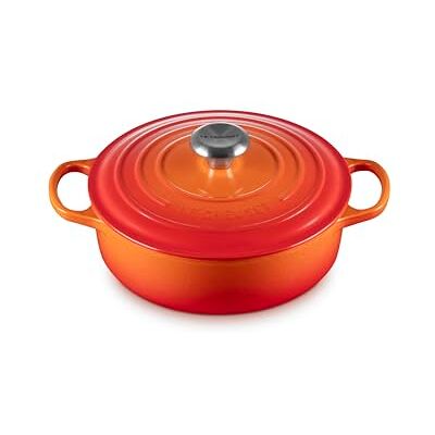 Le Creuset 21179300902430 Ronde stoofpan van geëmailleerd gietijzer, Ø 30 cm, 6,2 l, vulkanisch, 21179300902430 Le Creuset 21179300902430 Ronde stoofpan van geëmailleerd gietijzer, Ø 30 cm, 6,2 l, vulkanisch, 21179300902430