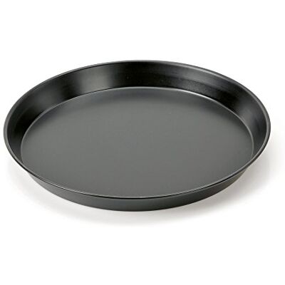 Kaiser Classic Back- en Pizzablech rond 28 cm, bakplaat met antiaanbaklaag, optimale warmtegeleiding Kaiser Classic Back- en Pizzablech rond 28 cm, bakplaat met antiaanbaklaag, optimale warmtegeleiding