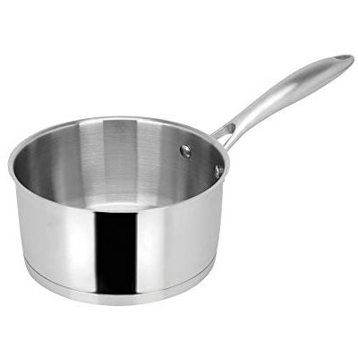 Sitram 711604, Charleston steelpan van roestvrij staal, professionele kwaliteit, Ø 16 cm, voor alle warmtebronnen, inclusief inductie, zilver Sitram 711604, Charleston steelpan van roestvrij staal, professionele kwaliteit, Ø 16 cm, voor alle warmtebronnen, inclusief inductie, zilver