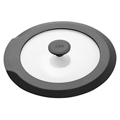 AEG A9HOLID3 stoomventieldeksel voor potten en pannen met een diameter van 26 tot 30 cm, deksel met stoomopening AEG A9HOLID3 stoomventieldeksel voor potten en pannen met een diameter van 26 tot 30 cm, deksel met stoomopening