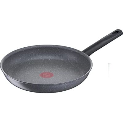 Rowenta Tefal Pan 30 cm, inductie, antiaanbaklaag, thermo-signaal, gemakkelijk te reinigen, gezond koken, gemaakt in Frankrijk, Natural On G2800702, Lavinia grijs Poêle anti adhesive induction avec revêtement Mineralia+ pour une cuisson saine sans matiè Rowenta Tefal Pan 30 cm, inductie, antiaanbaklaag, thermo-signaal, gemakkelijk te reinigen, gezond koken, gemaakt in Frankrijk, Natural On G2800702, Lavinia grijs Poêle anti adhesive induction avec revêtement Mineralia+ pour une cuisson saine sans matiè