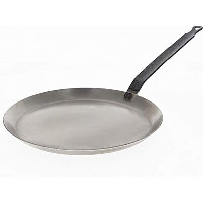 DE BUYER Pannenkoekenpan van CARBONE PLUS staal Diameter 30 cm Grijs DE BUYER Pannenkoekenpan van CARBONE PLUS staal Diameter 30 cm Grijs