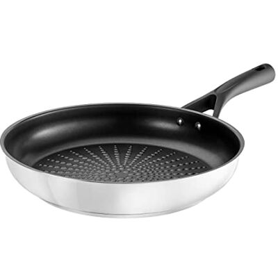 Pyrex 4937561 Expert Inox zwart en grijs, 20 cm, zwart en grijs Pyrex 4937561 Expert Inox zwart en grijs, 20 cm, zwart en grijs