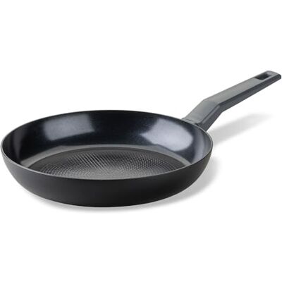 Fackelmann Statement Pan 28 cm pan met keramische coating gerecycled aluminium met antiaanbaklaag honingraatbodemstructuur voor alle warmtebronnen, inclusief Fackelmann Statement Pan 28 cm pan met keramische coating gerecycled aluminium met antiaanbaklaag honingraatbodemstructuur voor alle warmtebronnen, inclusief