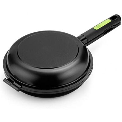 BRA Prior Dubbele pan 24 cm voor omeletten van gegoten aluminium met antiaanbaklaag, PFOA-vrij, geschikt voor alle warmtebronnen, inclusief inductie BRA Prior Dubbele pan 24 cm voor omeletten van gegoten aluminium met antiaanbaklaag, PFOA-vrij, geschikt voor alle warmtebronnen, inclusief inductie