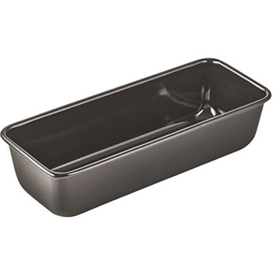 Dr. Oetker Exclusieve bakvorm, 30 cm, cakevorm voor sappige cakes en deftige brood, broodbakvorm met emaille verzegeling (kleur: grijs-bruin/crème), hoeveelheid: 1 stuk Dr. Oetker Exclusieve bakvorm, 30 cm, cakevorm voor sappige cakes en deftige brood, broodbakvorm met emaille verzegeling (kleur: grijs-bruin/crème), hoeveelheid: 1 stuk