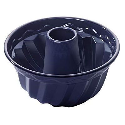Dr. Oetker Kouglhupf bakvorm, diameter 18 cm, email, snij- en krasbestendig, met email, donkerblauw Dr. Oetker Kouglhupf bakvorm, diameter 18 cm, email, snij- en krasbestendig, met email, donkerblauw