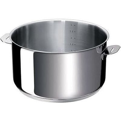 Beka line 12326184 Evolution steelpan van roestvrij staal, 18 cm Beka line 12326184 Evolution steelpan van roestvrij staal, 18 cm