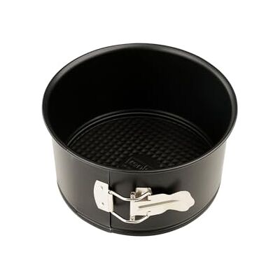 Zenker 7520 Panettone-vorm, ronde cakevorm, scharniervorm, Italiaanse specialiteit, staal, zwart, 18,5 x 18,5 x 10 cm Zenker 7520 Panettone-vorm, ronde cakevorm, scharniervorm, Italiaanse specialiteit, staal, zwart, 18,5 x 18,5 x 10 cm
