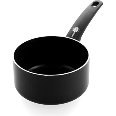 GreenPan Keramische Steelpan 16 cm/ 1,6 L Geschikt voor inductie en vaatwasmachinebestendig Gezonde antiaanbaklaag zonder PFAS, Cambridge GreenPan Keramische Steelpan 16 cm/ 1,6 L Geschikt voor inductie en vaatwasmachinebestendig Gezonde antiaanbaklaag zonder PFAS, Cambridge