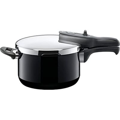 Silit Sicomatic® T-Plus snelkookpan 4,5 l zonder inzetstuk Ø 22 cm zwart Made in Germany binnen schaal Silargan® functioneel keramiek geschikt voor inductie Silit Sicomatic® T-Plus snelkookpan 4,5 l zonder inzetstuk Ø 22 cm zwart Made in Germany binnen schaal Silargan® functioneel keramiek geschikt voor inductie